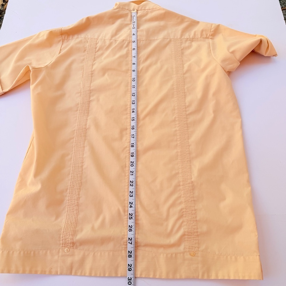 Vintage Don Romeo Guyabera Cuban Leisure Shirt Size Large😎👍​​​ - Picture 6 of 6
